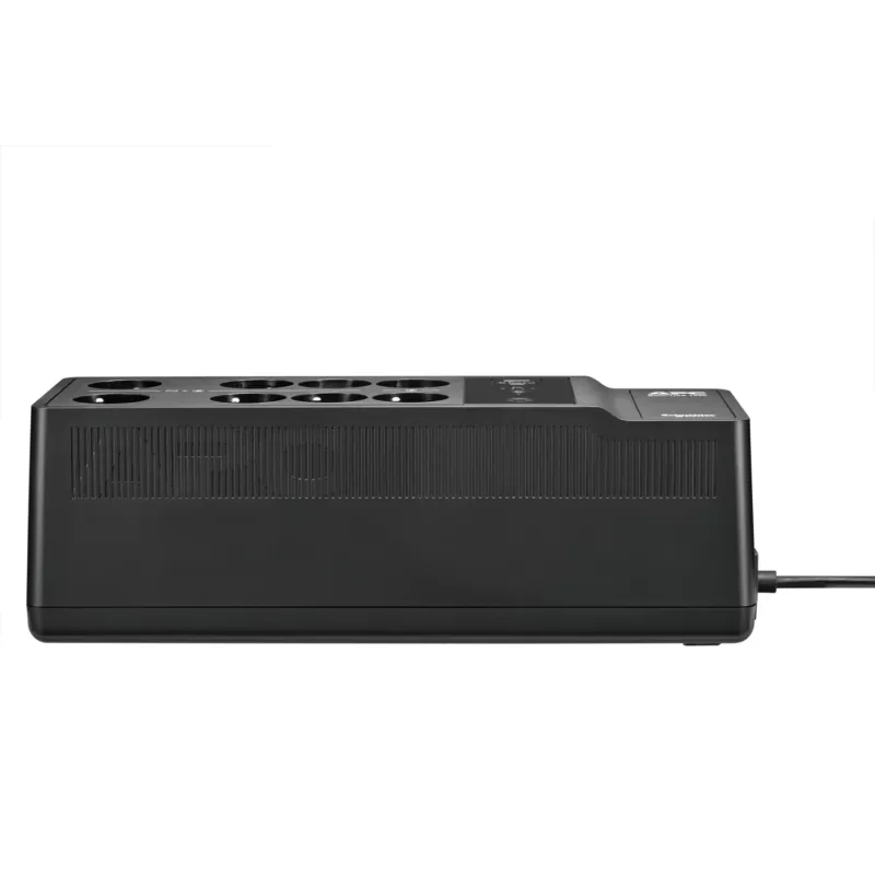 APC Back-UPS, 1050VA/600W montaż na podłodze/ścianie, 230V, 8 gniazd francuskich/belgijskich, port USB typu A+C, wymienialna przez użytkownika bateria