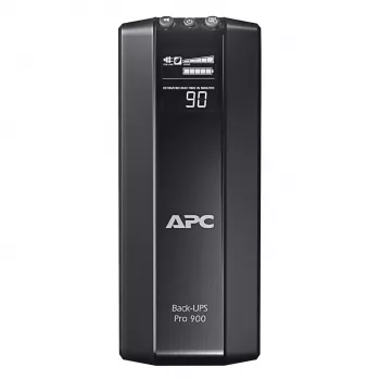 APC BR900G-FR Power-Saving Back-UPS Pro 900 zasilacz awaryjny UPS line-interactive, 900 VA (0,9 kVA), 540 W, 230 V, 6 gniazd typu E, USB, 45 dB, czarny