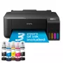 Drukarka atramentowa Epson EcoTank L1230 Colour, 4 wkłady, A4, 5760x1440 DPI, czarna