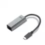 i-tec Metal USB-C Gigabit Ethernet Adapter, Wired, USB Type-C, Ethernet, 1000 Mbit/s, szary
