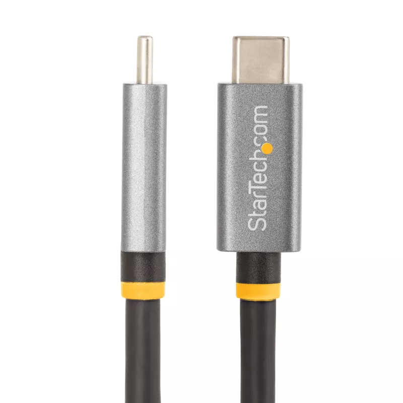 StarTech.com Kabel USB4 0,9 m (1 m), certyfikowany przez USB-IF kabel USB-C, 40 Gb/s, kabel do przesyłania danych USB typu C, zasilanie Power Delivery 100 W, 8K 60 Hz, kompatybilny z Thunderbolt 4/3/USB 3.2