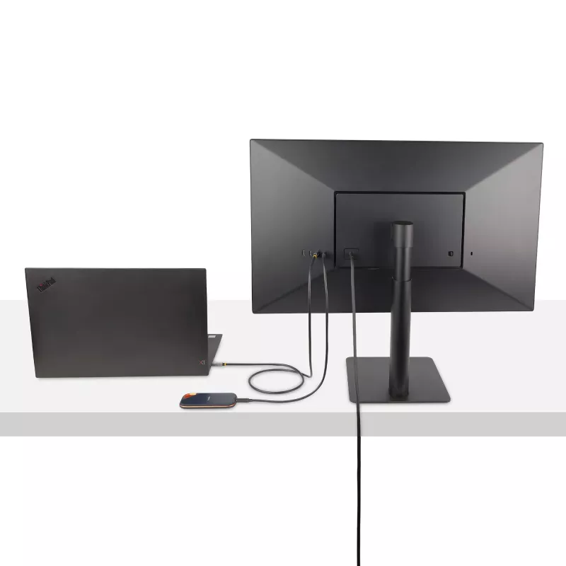 StarTech.com Kabel USB4 0,9 m (1 m), certyfikowany przez USB-IF kabel USB-C, 40 Gb/s, kabel do przesyłania danych USB typu C, zasilanie Power Delivery 100 W, 8K 60 Hz, kompatybilny z Thunderbolt 4/3/USB 3.2