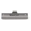 StarTech.com USB C Audio & Charge Adapter - adapter audio USB-C z gniazdem słuchawkowym/zestawem słuchawkowym TRRS 3,5 mm i ładowarką przelotową USB Type-C Power Delivery 60 W - do telefonu/tabletu/laptopa USB-C