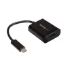 StarTech.com Adapter USB C na DisplayPort - 4K 60 Hz/8K 30 Hz - USB Type-C do DP 1.4 HBR2 Adapter Dongle - Kompaktowy konwerter wideo monitora USB-C (DP Alt Mode) - Kompatybilny z Thunderbolt 3