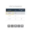 StarTech.com Adapter USB C na DisplayPort - 4K 60 Hz/8K 30 Hz - USB Type-C do DP 1.4 HBR2 Adapter Dongle - Kompaktowy konwerter wideo monitora USB-C (DP Alt Mode) - Kompatybilny z Thunderbolt 3