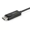 StarTech.com 3,3 ft (1 m) kabel USB C do DisplayPort 1.4 8K 60 Hz/4K — dwukierunkowy kabel wideo DP do USB-C lub USB-C do DP odwracalny adapter — HBR3/HDR/DSC — kabel monitorowy USB Type-C/Thunderbolt