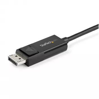 StarTech.com Kabel USB-C na DisplayPort 1.2 1 m 4K 60 Hz — dwukierunkowy adapter DisplayPort na USB-C lub USB-C na DP — HBR2/HDR — kabel monitora USB typu C/Thunderbolt