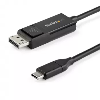 Kabel USB-C do DisplayPort 1.2 StarTech.com 2 m 4K 60 Hz – dwukierunkowy, odwracalny adapter wideo DP do USB-C lub USB-C do DP – HBR2/HDR – kabel do monitora USB-C/Thunderbolt