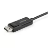 Kabel USB-C do DisplayPort 1.2 StarTech.com 2 m 4K 60 Hz – dwukierunkowy, odwracalny adapter wideo DP do USB-C lub USB-C do DP – HBR2/HDR – kabel do monitora USB-C/Thunderbolt