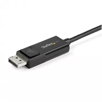 Kabel USB-C do DisplayPort 1.2 StarTech.com 2 m 4K 60 Hz – dwukierunkowy, odwracalny adapter wideo DP do USB-C lub USB-C do DP – HBR2/HDR – kabel do monitora USB-C/Thunderbolt