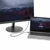 StarTech.com 1,8 m Kabel USB-C do DisplayPort 1.2 4K 60 Hz – adapter kablowya USB-C do DisplayPort HBR2 – Kabel wideo USB Type-C DP Alt Mode do monitora DP – Współpracuje z Thunderbolt 3 – Czarny