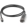 StarTech.com 3ft (1m) USB C to HDMI kabel 4K 60Hz z HDR10 – adapter kablowya wideo Ultra HD USB Type-C na 4K HDMI 2.0b – Konwerter monitora/wyświetlacza USB-C na HDMI HDR – DP 1.4 Alt Mode HBR3