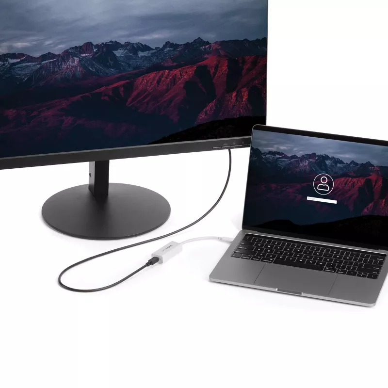 Adapter StarTech.com USB-C do Mini DisplayPort – 4K 60 Hz – biały – Adapter USB 3.1 Typu-C do Mini DP – Ulepszona wersja to CDP2MDPEC