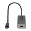 StarTech.com Adapter USB C na Mini DisplayPort - 4K 60Hz Klucz sprzętowy USB-C na mDP - Monitor USB Type-C na Mini DP - Konwerter wideo - Współpracuje z Thunderbolt 3 - Kabel o długości 30 cm na stałe - Ulepszona wersja CDP2MDP