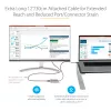 StarTech.com Adapter USB C na Mini DisplayPort - 4K 60Hz Klucz sprzętowy USB-C na mDP - Monitor USB Type-C na Mini DP - Konwerter wideo - Współpracuje z Thunderbolt 3 - Kabel o długości 30 cm na stałe - Ulepszona wersja CDP2MDP