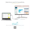 StarTech.com Adapter USB C na Mini DisplayPort - 4K 60Hz Klucz sprzętowy USB-C na mDP - Monitor USB Type-C na Mini DP - Konwerter wideo - Współpracuje z Thunderbolt 3 - Kabel o długości 30 cm na stałe - Ulepszona wersja CDP2MDP