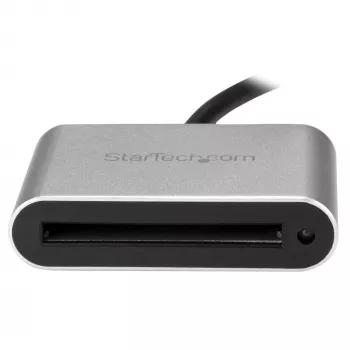StarTech.com Czytnik/zapis kart USB 3.0 dla kart CFast 2.0, CFast, CFast 2.0, czarny, srebrny, 5000 Mbit/s, aluminium, Aktywność, Zasilanie, CE, FCC, RoHS, REACH