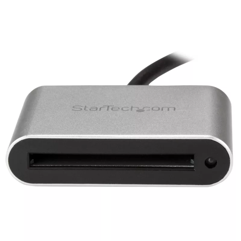 StarTech.com Czytnik/zapis kart USB 3.0 dla kart CFast 2.0, CFast, CFast 2.0, czarny, srebrny, 5000 Mbit/s, aluminium, Aktywność, Zasilanie, CE, FCC, RoHS, REACH