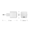 dbramante1928 re-charge Pro - Ładowarka sieciowa EU - USB-C 30W - W