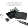 Zestaw precyzyjnych śrubokrętów elektrycznych 20-bitowych StarTech.com - Przenośny/miniaturowy zestaw bitów zasilany bateryjnie do napraw elektroniki, laptopów, komputerów, tabletów i telefonów - Magnetyczny - Bezprzewodowy