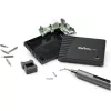 StarTech.com 55-Bit Electric Precision Screwdriver Set - Portable Cordless bateria Powered Bit Driver Kit for Electronic, Laptop, Computers, Tablet & Phone Repairs - Magnetic Work Pad