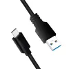 Kabel USB LogiLink CU0166 USB 3.2 Gen 1 0,15 m USB A USB C Czarny