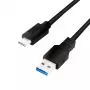 Kabel USB LogiLink CU0166 USB 3.2 Gen 1 0,15 m USB A USB C Czarny