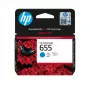 HP 655 cyjan Oryginalny Ink Advantage Cartridge, Cyjan, 1 szt., 600 stron
