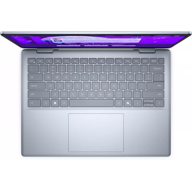 DELL 14 Plus DB14250 Intel Core Ultra 9 288V Laptop 35,6 cm (14 cali) 2.5K 32 GB LPDDR5x-SDRAM 1 TB SSD Wi-Fi 7 (802.11be) Windows 11 Pro Niebieski