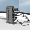 StarTech.com USB-C USB-A Dock - Hybrydowa uniwersalna stacja dokująca USB 3.0 do laptopów USB-C lub USB-A - Dwa monitory 4K 60Hz HDMI/DisplayPort - 6x USB-A, GbE - USB 3.1 Gen 1 - Windows/Mac