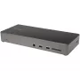 Stacja dokująca USB-C StarTech.com - Potrójny monitor 4K - 100W Power Delivery - DP 1.4 Alt Mode i DSC, 2x DisplayPort 1.4/HDMI 2.0 - 6xUSB (2x 10Gbps) - Windows/Chrome