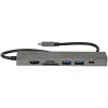 StarTech.com Hub wieloportowy USB-C, USB-C do 4K 60Hz HDMI, Gigabit Ethernet i ładowanie laptopa 100W dla Macbook Pro / Air i Windows