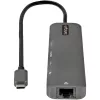 StarTech.com Hub wieloportowy USB-C, USB-C do 4K 60Hz HDMI, Gigabit Ethernet i ładowanie laptopa 100W dla Macbook Pro / Air i Windows