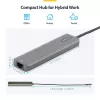 StarTech.com Hub wieloportowy USB-C, USB-C do 4K 60Hz HDMI, Gigabit Ethernet i ładowanie laptopa 100W dla Macbook Pro / Air i Windows