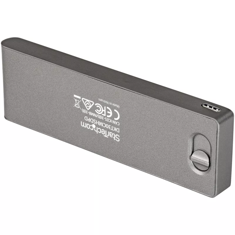 StarTech.com Wieloportowy adapter USB C do MacBook Pro/Air - USB Typu-C do 4K HDMI, 100W Power Delivery Pass-through, gniazdo SD/MicroSD, 2-portowy hub USB 3.0 - Przenośna mini stacja dokująca USB-C