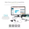 StarTech.com Wieloportowy adapter USB C - USB-C do 4K 60Hz HDMI 2.0, ładowanie przelotowe Power Delivery 100W, 3-portowy hub USB 3.0, audio - Minidok USB-C - Przenośna stacja podróżna USB Type-C