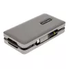 StarTech.com USB-C Multiport Adapter - 4K 60Hz HDMI/DP - 3-Port USB Hub - 100W Power Delivery Pass-Through - GbE - Travel Mini Docking Station w/ Charging - 1ft/30cm Wrap-Around kabel