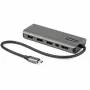 StarTech.com USB C Multiport Adapter - USB-C do HDMI lub Mini DisplayPort 4K 60Hz, 100W Power Delivery Pass-Through, 4-portowy hub USB 10Gbps - Mini stacja dokująca USB Type-C - z przewodem 30 cm na stałe