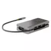 StarTech.com USB-C Multiport Adapter - HDMI/VGA - 4K 60Hz - 3-Port USB Hub - 100W Power Delivery Pass-Through - GbE - Travel Mini Docking Station w/ Charging - 1ft/30cm Wrap-Around kabel