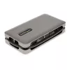 StarTech.com USB-C Multiport Adapter - HDMI/VGA - 4K 60Hz - 3-Port USB Hub - 100W Power Delivery Pass-Through - GbE - Travel Mini Docking Station w/ Charging - 1ft/30cm Wrap-Around kabel