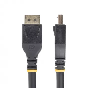 StarTech.com 10m (33ft) Aktywny kabel DisplayPort 1.4, DP8K DisplayPort kabel z HBR3, HDR10, MST, DSC 1.2, HDCP 2.2, 8K 60Hz, 4K 120Hz - DP 1.4 kabel M/M