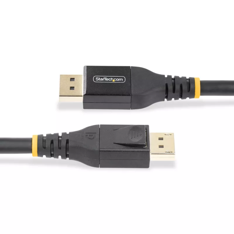 StarTech.com 10m (33ft) Aktywny kabel DisplayPort 1.4, DP8K DisplayPort kabel z HBR3, HDR10, MST, DSC 1.2, HDCP 2.2, 8K 60Hz, 4K 120Hz - DP 1.4 kabel M/M