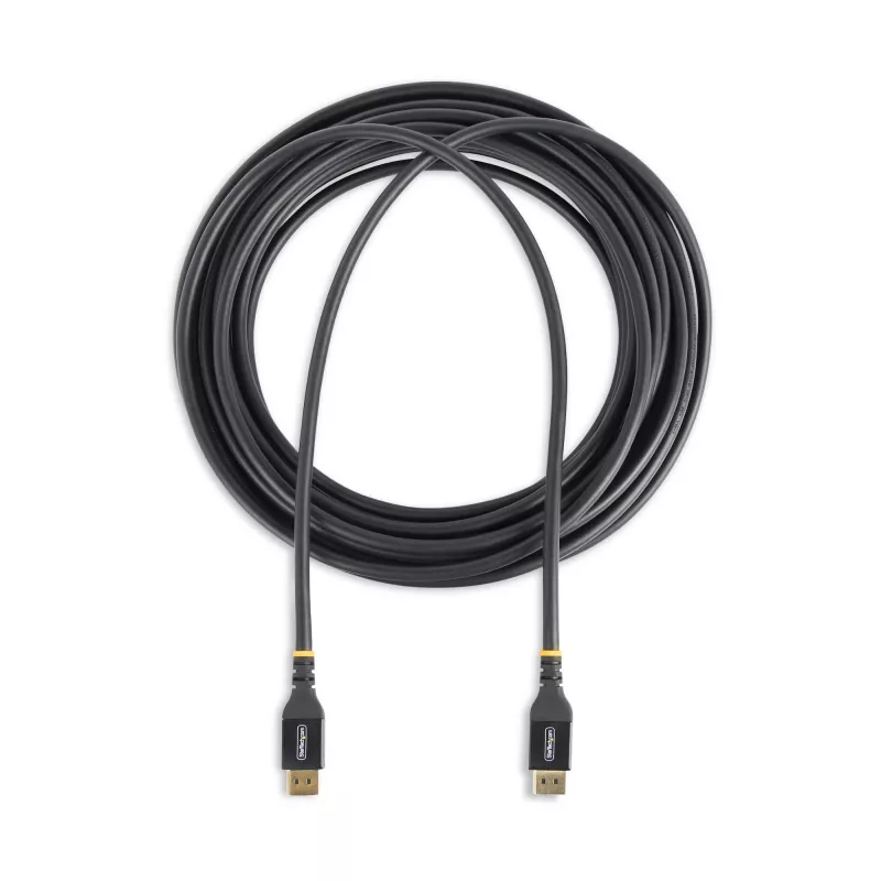 StarTech.com 10m (33ft) Aktywny kabel DisplayPort 1.4, DP8K DisplayPort kabel z HBR3, HDR10, MST, DSC 1.2, HDCP 2.2, 8K 60Hz, 4K 120Hz - DP 1.4 kabel M/M