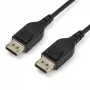StarTech.com 1 m Kabel DisplayPort 1.4 z certyfikatem VESA - 8K 60 Hz HBR3 HDR - 3 stopy Super UHD Przewód do monitora DisplayPort na DisplayPort - Ultra HD 4K 120 Hz DP 1.4 cienki Kabel wideo M/M Złącze DP