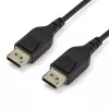 StarTech.com 2 m certyfikowany przez VESA kabel DisplayPort 1.4 - 8K 60 Hz HBR3 HDR - przewód do monitora Super UHD DisplayPort na DisplayPort o długości 6 stóp - Ultra HD 4K 120 Hz DP 1.4 cienki Video kabel M/M złącze DP