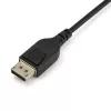 StarTech.com 2 m certyfikowany przez VESA kabel DisplayPort 1.4 - 8K 60 Hz HBR3 HDR - przewód do monitora Super UHD DisplayPort na DisplayPort o długości 6 stóp - Ultra HD 4K 120 Hz DP 1.4 cienki Video kabel M/M złącze DP