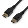 StarTech.com 16ft (5m) VESA Certified DisplayPort 1.4 kabel, 8K 60Hz HBR3 HDR, UHD DisplayPort to DisplayPort Monitor Cord, Ultra HD 4K 120Hz DP 1.4 Video kabel M/M DP Connector