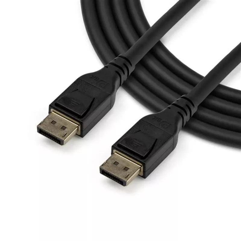 StarTech.com 16ft (5m) VESA Certified DisplayPort 1.4 kabel, 8K 60Hz HBR3 HDR, UHD DisplayPort to DisplayPort Monitor Cord, Ultra HD 4K 120Hz DP 1.4 Video kabel M/M DP Connector