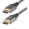 StarTech.com 6ft (2m) Kabel DisplayPort 1.4 z certyfikatem VESA - 8K 60Hz HDR10 - Ultra HD 4K 120Hz Video - Kabel DP 1.4 / Przewód - Do monitorów/wyświetlaczy - Kabel DisplayPort do DisplayPort - M/M
