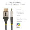 StarTech.com 16ft (5m) kabel DisplayPort 1.4 z certyfikatem VESA – 8K 60 Hz HDR10 – Ultra HD 4K 120 Hz – kabel/przewód DP 1.4 do monitorów/wyświetlaczy – DisplayPort na DisplayPort – M/M